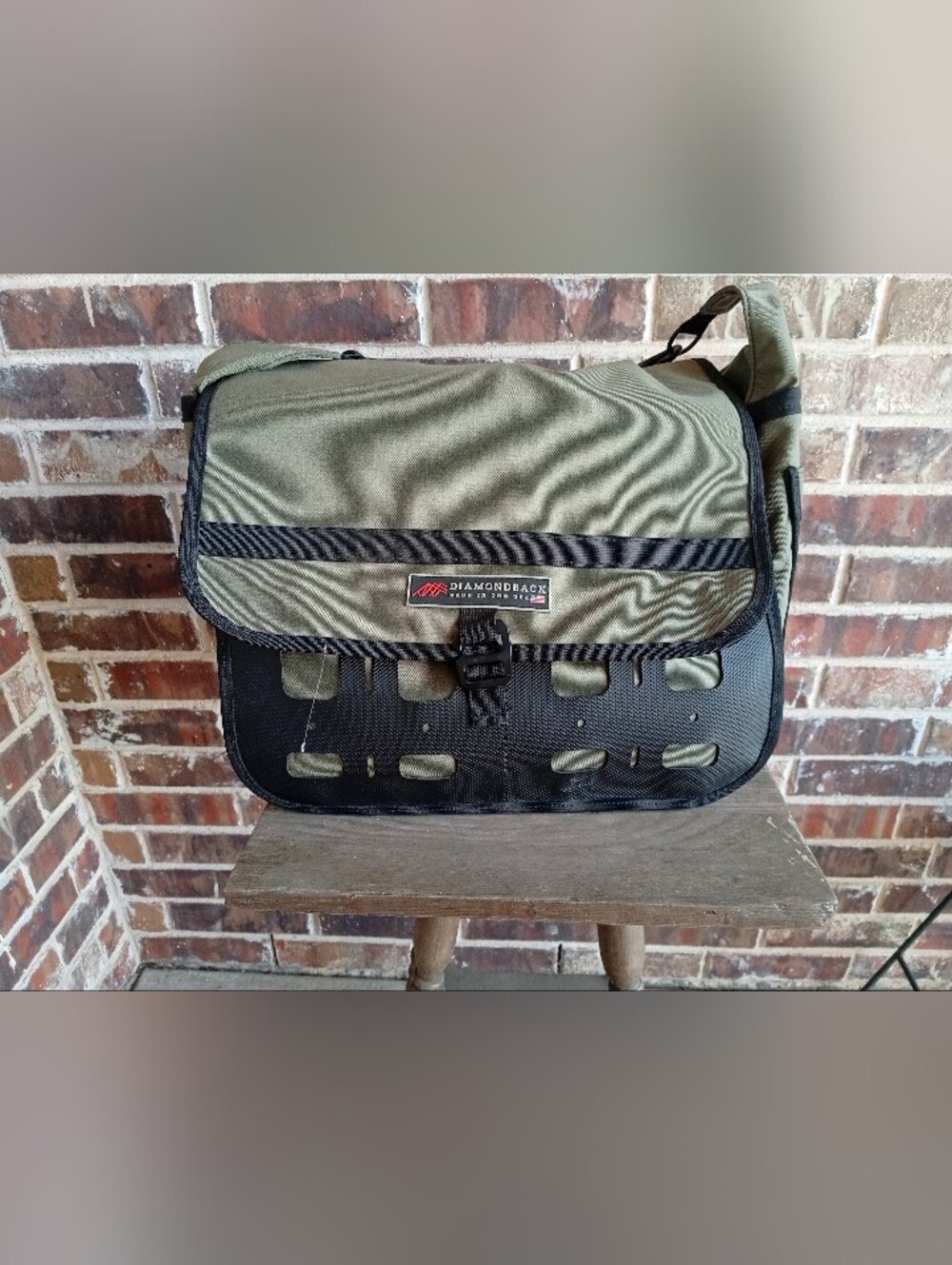 Diamondback  Olive Green and Black Tool  Bag for Men